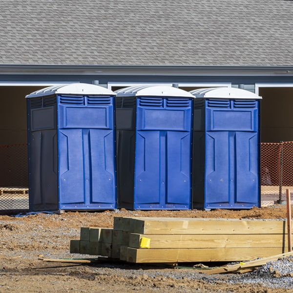 are there any restrictions on where i can place the portable restrooms during my rental period in Absarokee